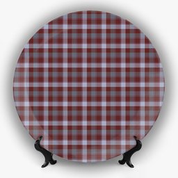 ScotsTee Shop Scottish Jardine of Castlemilk Modern Ceramic Tartan Plate