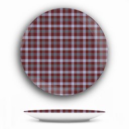 ScotsTee Shop Scottish Jardine of Castlemilk Modern Ceramic Tartan Plate