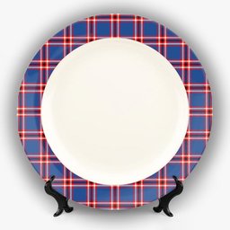 ScotsTee Shop Scottish Laing of Archiestown Modern Ceramic Tartan Plate