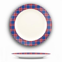 ScotsTee Shop Scottish Laing of Archiestown Modern Ceramic Tartan Plate
