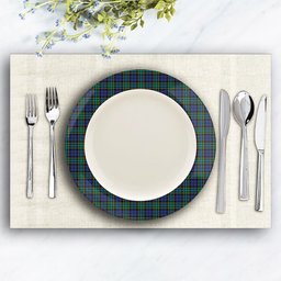 ScotsTee Shop Scottish Hogarth of Firhill 2 Ceramic Tartan Plate