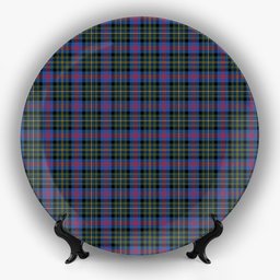 ScotsTee Shop Scottish MacCallum of Berwick Modern Ceramic Tartan Plate