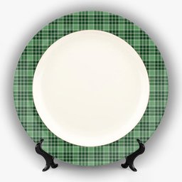 ScotsTee Shop Scottish MacDonald Lord of the Isles Hunting SC Ceramic Tartan Plate