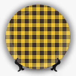 ScotsTee Shop Scottish MacLeod of Lewis Ancient SC Ceramic Tartan Plate