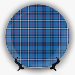 ScotsTee Shop Scottish MacRae of America Modern Ceramic Tartan Plate