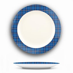 ScotsTee Shop Scottish MacRae of America Modern Ceramic Tartan Plate