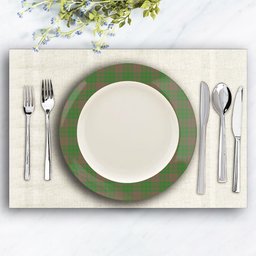 ScotsTee Shop Scottish McAlister of Glenbarr Hunting Ancient Ceramic Tartan Plate