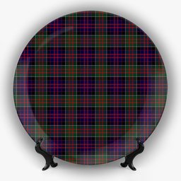 ScotsTee Shop Scottish McDonald of Clan Ranald Ceramic Tartan Plate