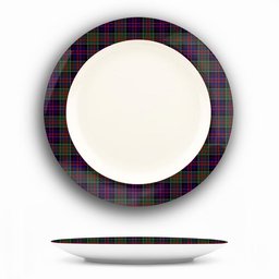 ScotsTee Shop Scottish McDonald of Clan Ranald Ceramic Tartan Plate