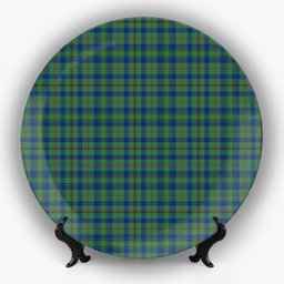 ScotsTee Shop Scottish Moncreiffe of Atholl Modern Ceramic Tartan Plate