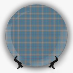 ScotsTee Shop Scottish McKerrell of Hillhouse Dress Ceramic Tartan Plate