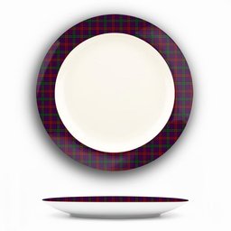 ScotsTee Shop Scottish Montgomrie or Montgomery of Eglinton Ceramic Tartan Plate
