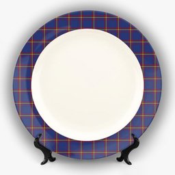 ScotsTee Shop Scottish McLaine of Lochbuie Ceramic Tartan Plate
