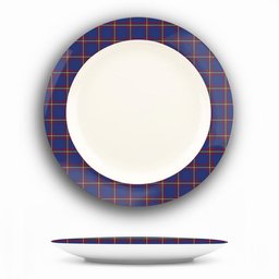 ScotsTee Shop Scottish McLaine of Lochbuie Ceramic Tartan Plate