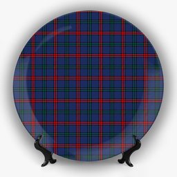 ScotsTee Shop Scottish Montgomery of Ayrshire Modern Ceramic Tartan Plate