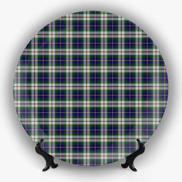 ScotsTee Shop Scottish McLeod Of Californian Ceramic Tartan Plate