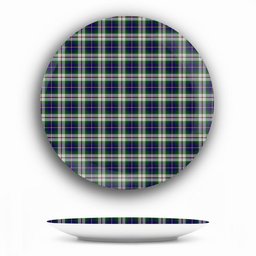 ScotsTee Shop Scottish McLeod Of Californian Ceramic Tartan Plate
