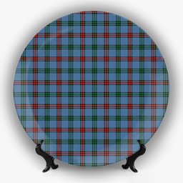 ScotsTee Shop Scottish Montgomery of Ayrshire Ancient Ceramic Tartan Plate