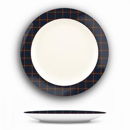 ScotsTee Shop Scottish McLaine of Lochbuie Hunting Ceramic Tartan Plate