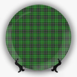 ScotsTee Shop Scottish McLean of Duart Hunting Ancient Ceramic Tartan Plate