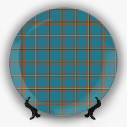 ScotsTee Shop Scottish McLaine of Lochbuie Hunting Ancient Ceramic Tartan Plate