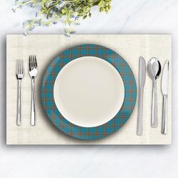 ScotsTee Shop Scottish McLaine of Lochbuie Hunting Ancient Ceramic Tartan Plate