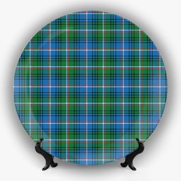 ScotsTee Shop Scottish Shaw of Carolina Ancient Ceramic Tartan Plate