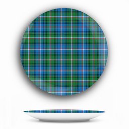 ScotsTee Shop Scottish Shaw of Carolina Ancient Ceramic Tartan Plate