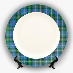 ScotsTee Shop Scottish Shaw of Carolina Ancient Ceramic Tartan Plate
