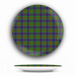 ScotsTee Shop Scottish Stewart of Appin Hunting Modern Ceramic Tartan Plate