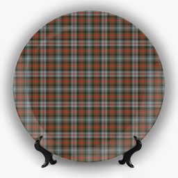 ScotsTee Shop Scottish Murray of Atholl Weathered Ceramic Tartan Plate