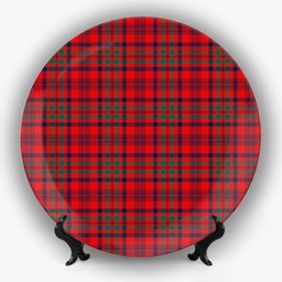 ScotsTee Shop Scottish Murray of Tullibardine Modern Ceramic Tartan Plate