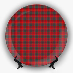ScotsTee Shop Scottish Stewart of Appin Modern Clan Ceramic Tartan Plate