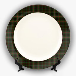 ScotsTee Shop Scottish Pilette of Kinnear Ceramic Tartan Plate