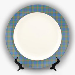 ScotsTee Shop Scottish Stewart of Appin Hunting Ancient Ceramic Tartan Plate