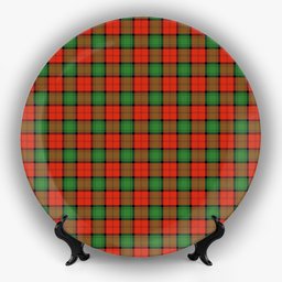 ScotsTee Shop Scottish Stewart of Atholl Ancient Ceramic Tartan Plate
