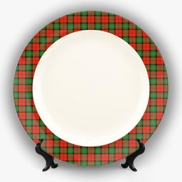 ScotsTee Shop Scottish Stewart of Atholl Ancient Ceramic Tartan Plate
