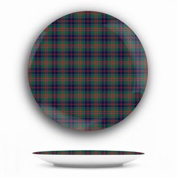 ScotsTee Shop Scottish Stewart of Appin Hunting Modern Clan Ceramic Tartan Plate