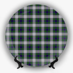 ScotsTee Shop Scottish Murray of Atholl Dress Ceramic Tartan Plate