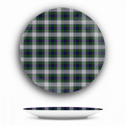 ScotsTee Shop Scottish Murray of Atholl Dress Ceramic Tartan Plate