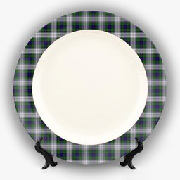 ScotsTee Shop Scottish Murray of Atholl Dress Ceramic Tartan Plate