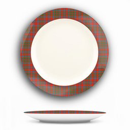 ScotsTee Shop Scottish Murray of Tullibardine Ancient Ceramic Tartan Plate