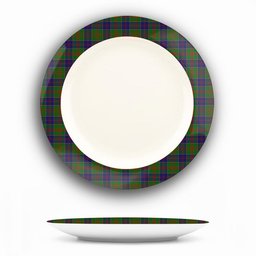 ScotsTee Shop Scottish Stewart of Appin Hunting Ceramic Tartan Plate
