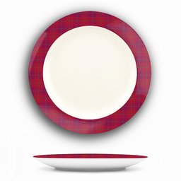 ScotsTee Shop Scottish Stirling of Keir Modern Ceramic Tartan Plate
