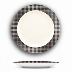 ScotsTee Shop Scottish Stewart of Appin Dress 1 Ceramic Tartan Plate