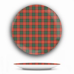 ScotsTee Shop Scottish Stewart of Appin Ancient Ceramic Tartan Plate