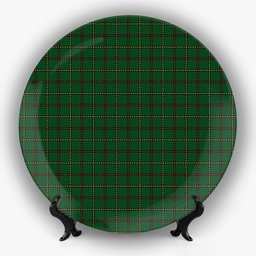 ScotsTee Shop Scottish Skene or Tribe of Mar Ceramic Tartan Plate