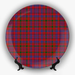 ScotsTee Shop Scottish Murray of Tullibardine Ceramic Tartan Plate