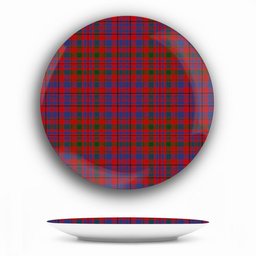 ScotsTee Shop Scottish Murray of Tullibardine Ceramic Tartan Plate