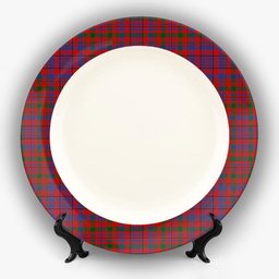 ScotsTee Shop Scottish Murray of Tullibardine Ceramic Tartan Plate